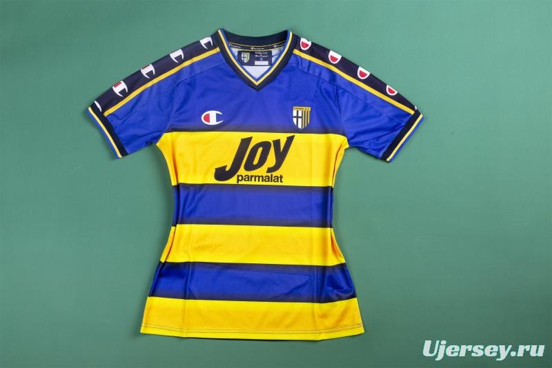 RETRO 01/02 Parma Home Soccer Jersey