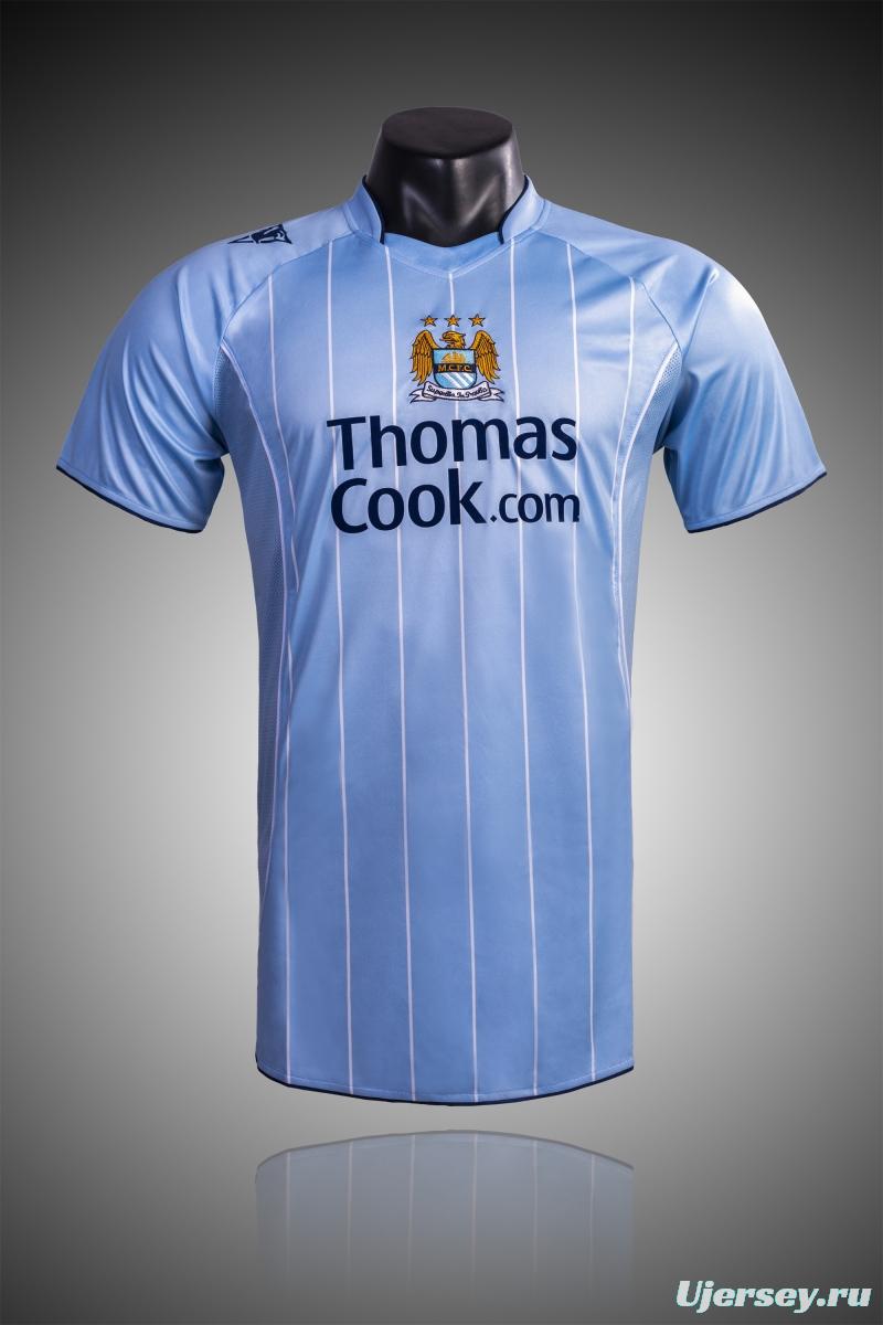 Retro 07/08 Manchester City Home Soccer Jersey