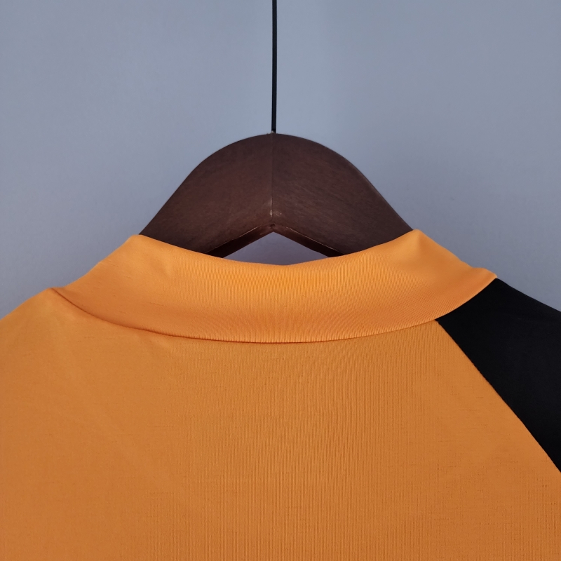 Retro 05/06 Long Sleeve Roma Home Soccer Jersey