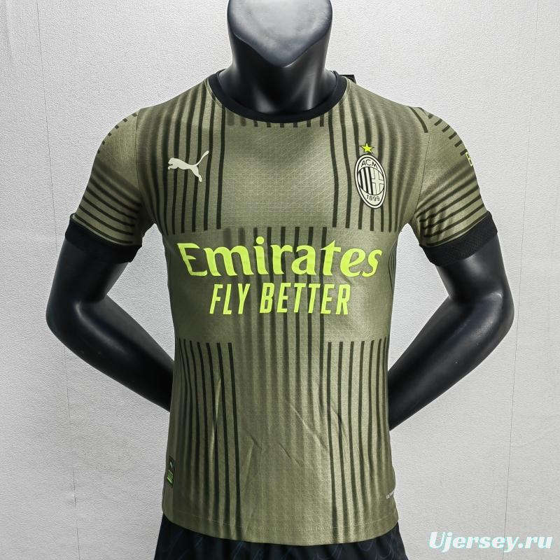 Player Version 22/23 AC Milan Third Soccer Jersey