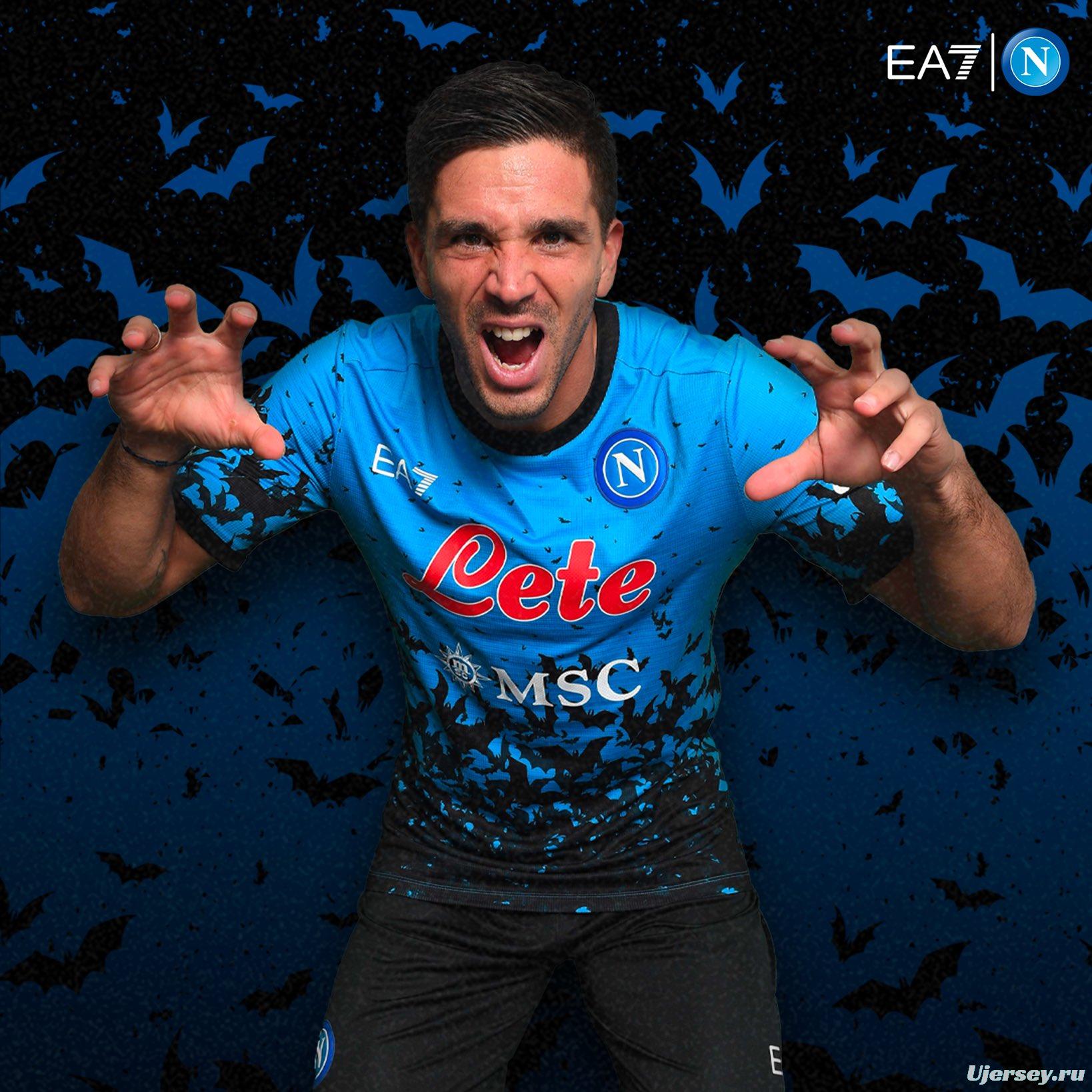 22/23 SSC Napoli EA7 Halloween Jersey