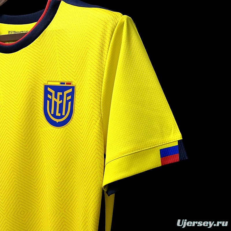 2022 Ecuador Home Jersey