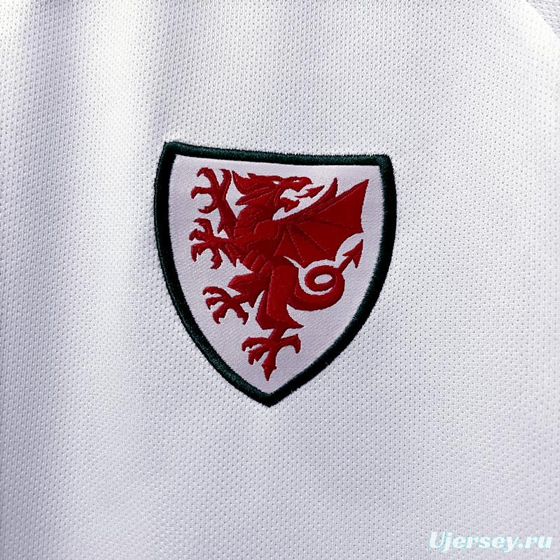 2022 Wales Away White Jersey