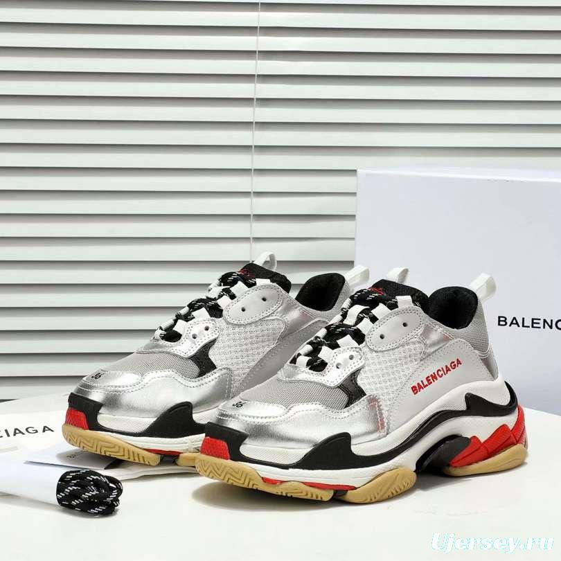 Men/Women Balenciaga Triple-S Sneaker Multi-Color Grey/Black Item 6380340