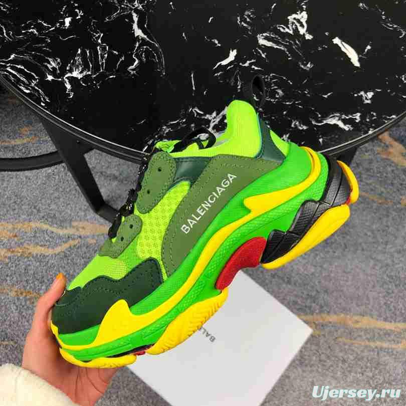 Men Balenciaga Triple-S Sneaker Green