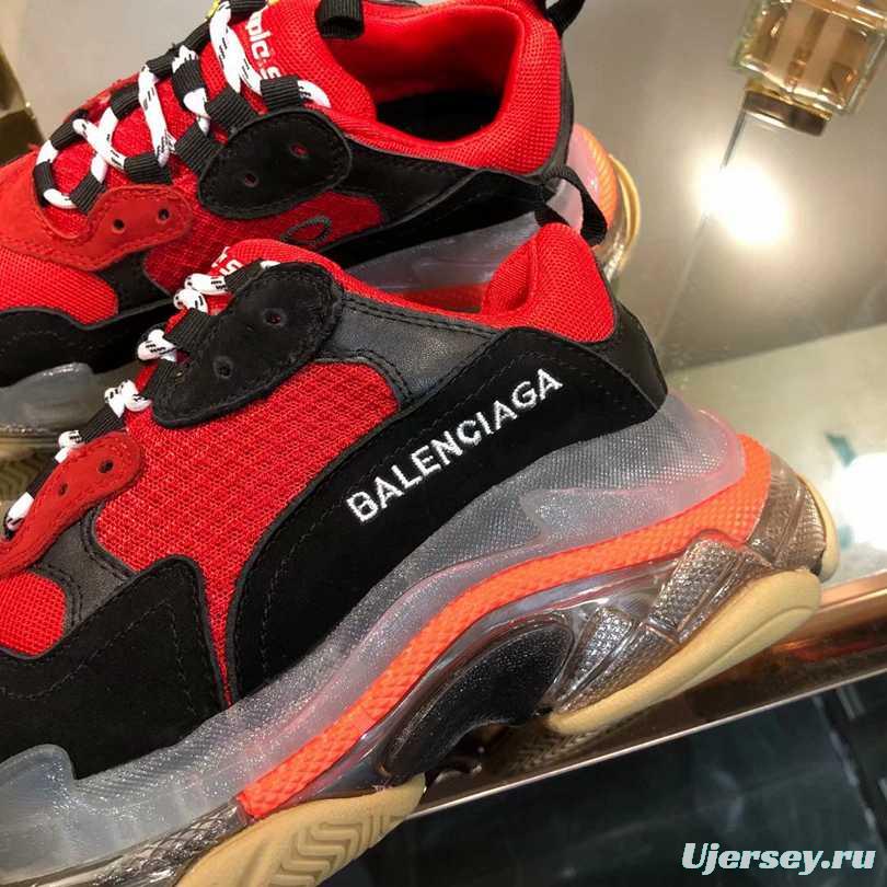 Men/Women Balenciaga Triple-S Sneaker Red/White Item 6380340