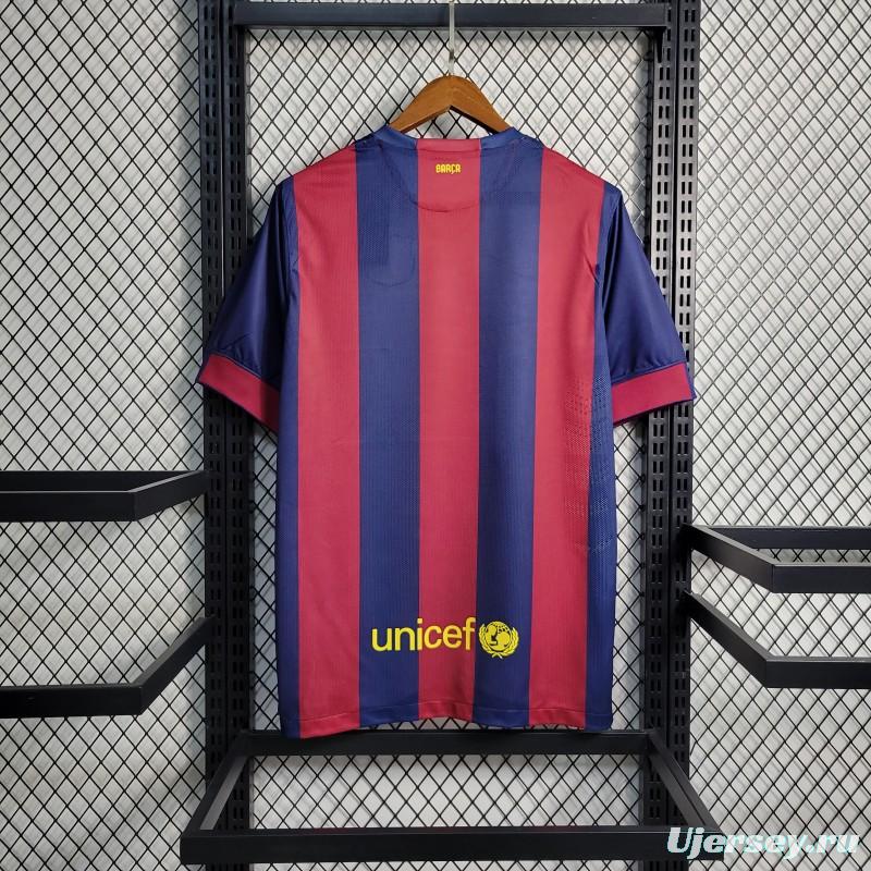 Retro 2014/15 Barcelona Home Jersey