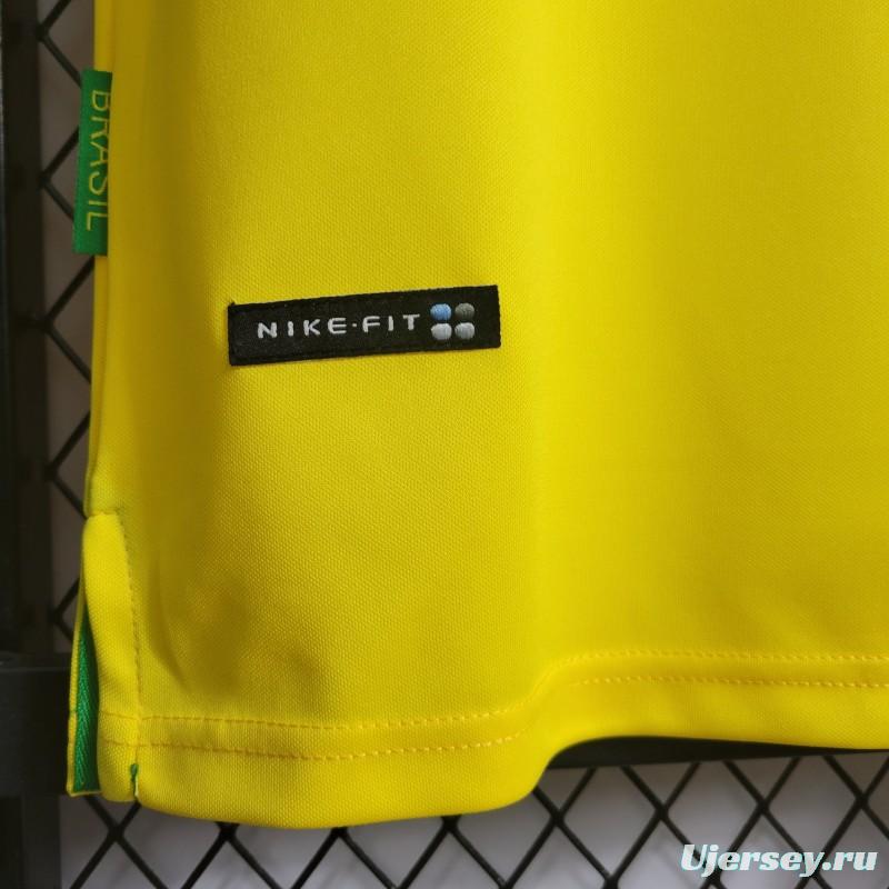 Retro 1997 Brazil Home Jersey