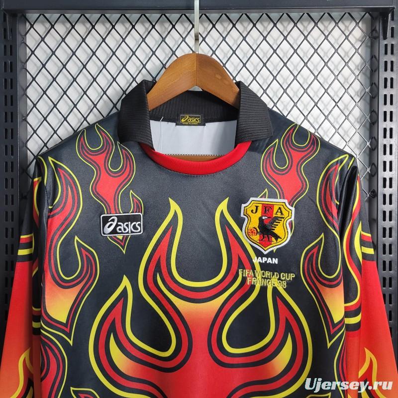 Retro 1998 Japan Goalkeeper Red Flame Jersey