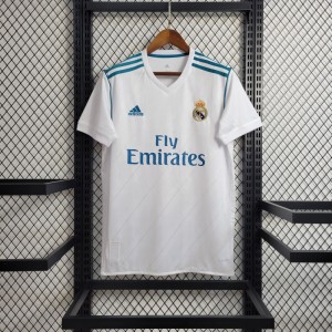 Retro 17/18 Real Madrid Home Jersey