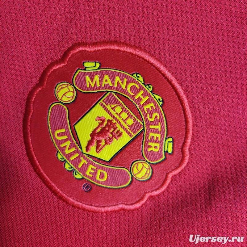 Retro 10-11 Manchester United Home Jersey