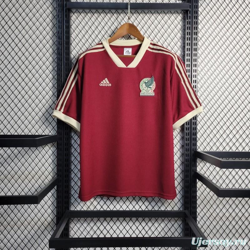 2022 Mexico Red Icon Soccer Jersey