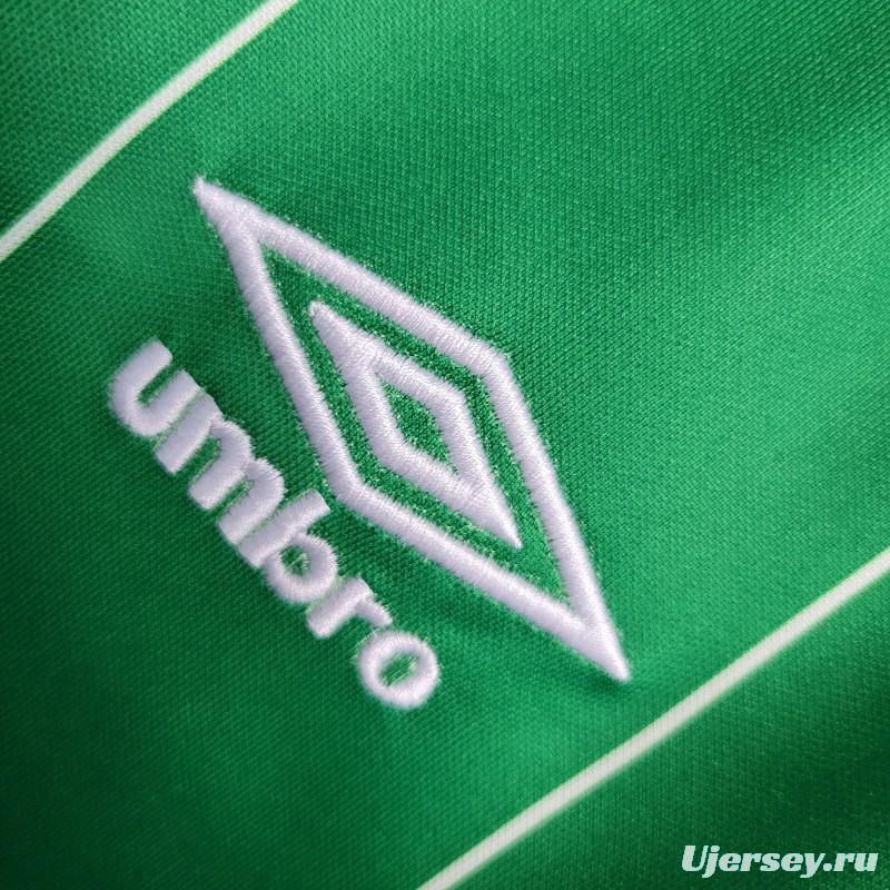 Retro 1984/86 Celtics 2 Away Game Soccer Jersey