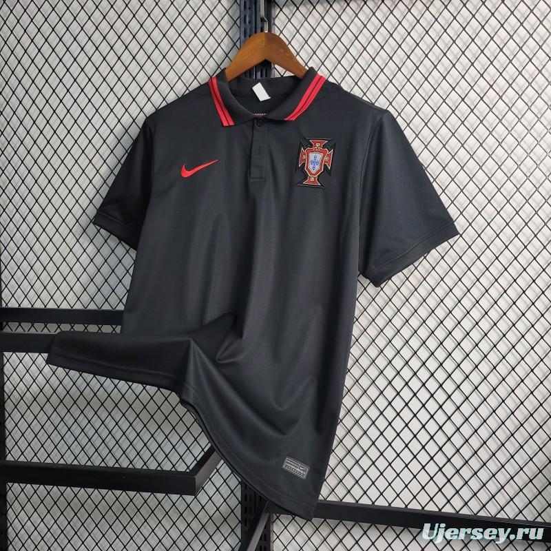 23-24 PORTUGAL BLACK POLO Jersey