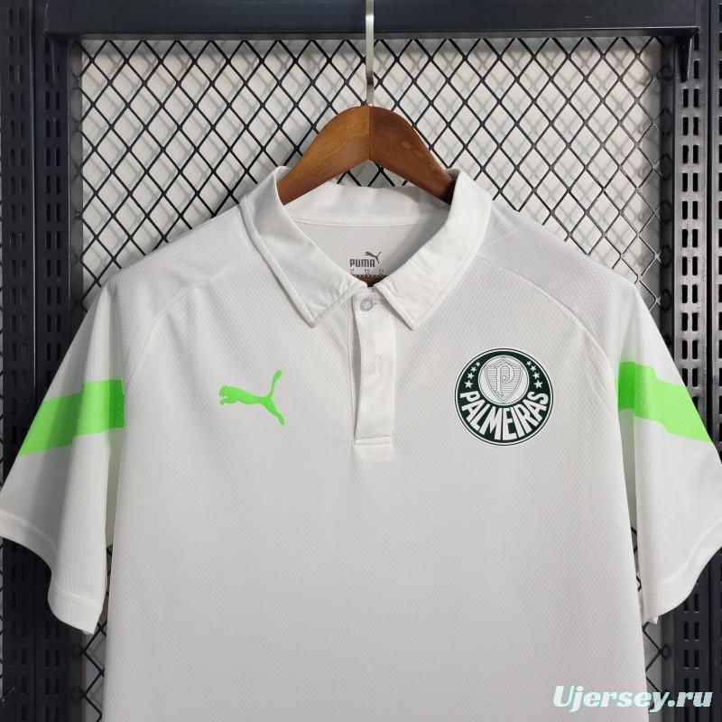 23-24 Palmeiras Training White POLO Jersey