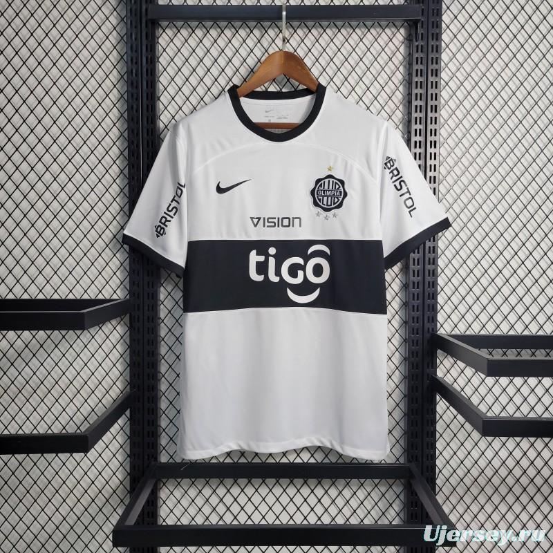 23-24 Paraguayan Olimpia Home Jersey