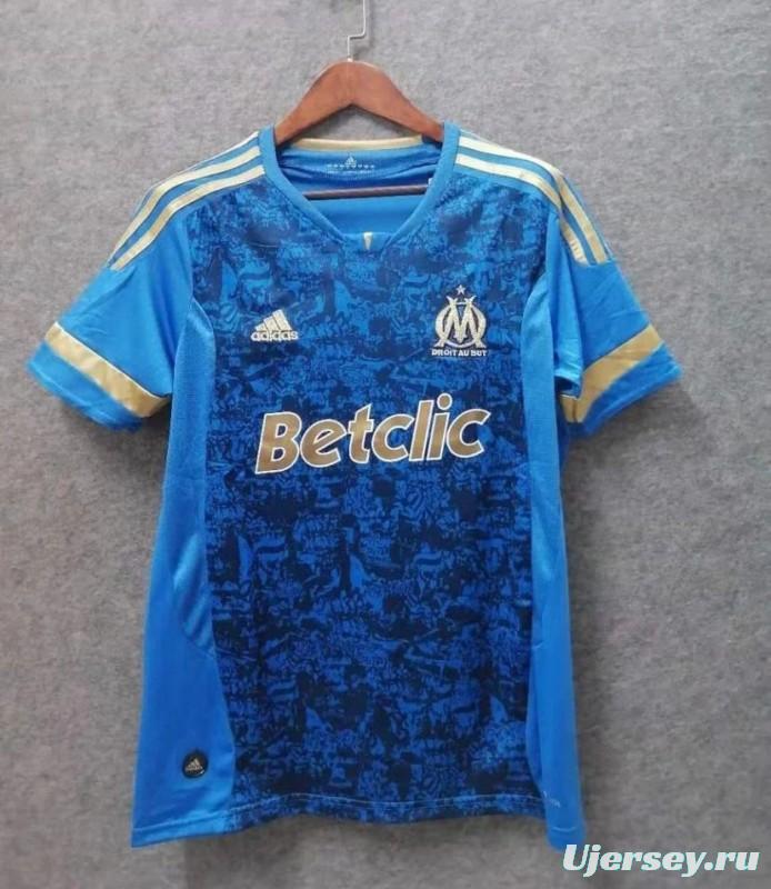 Retro 11/12 OLYMPIQUE MARSEILLE Away Blue Jersey