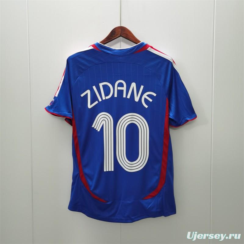 Retro 2006 France Home Jersey