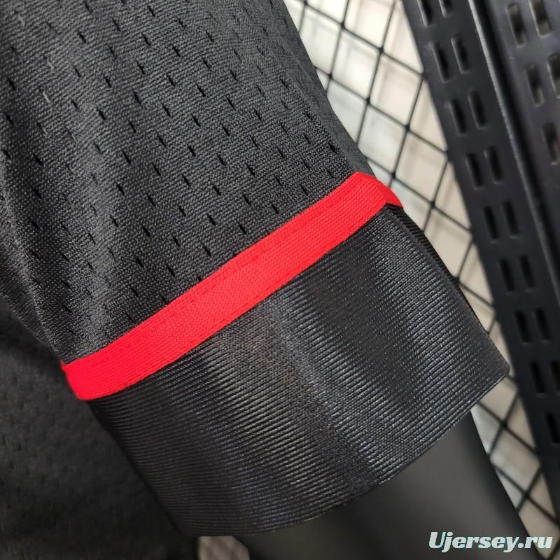 NBA Bull Stadium Black Jersey