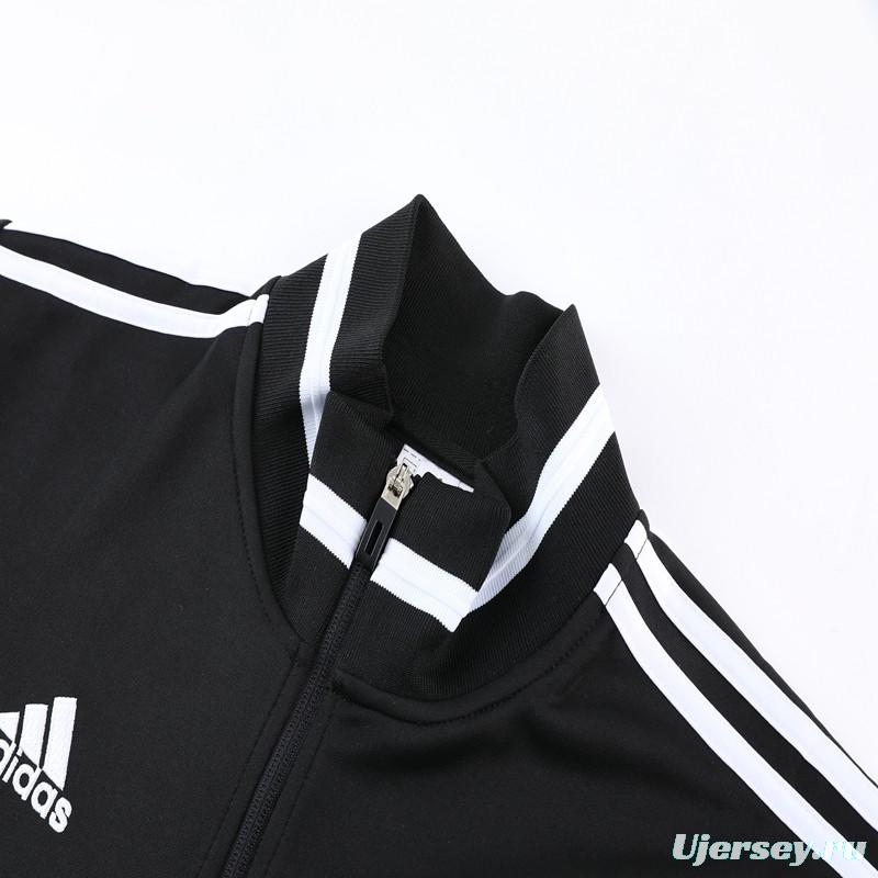 2023 Adidas Black White Full Zipper Jacket +Pants