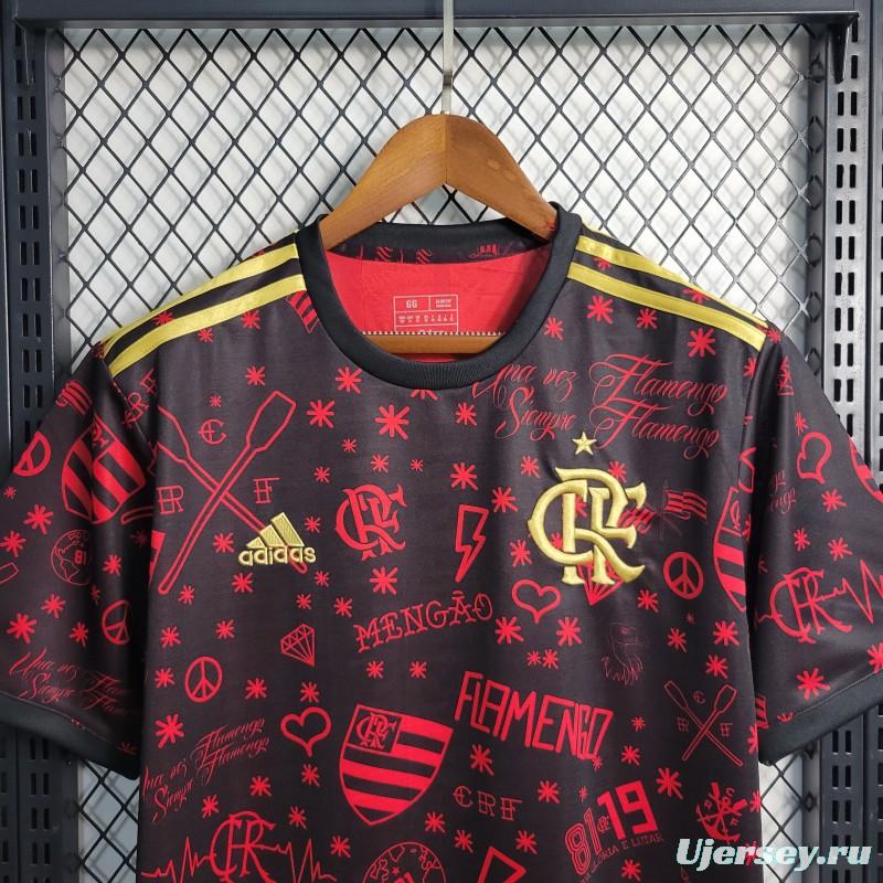 23-24 Flamengo Special Edition Black Red Jersey