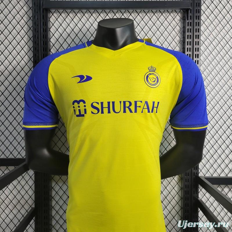 Player Version 23-24 Al-Nassr FC Home Jersey