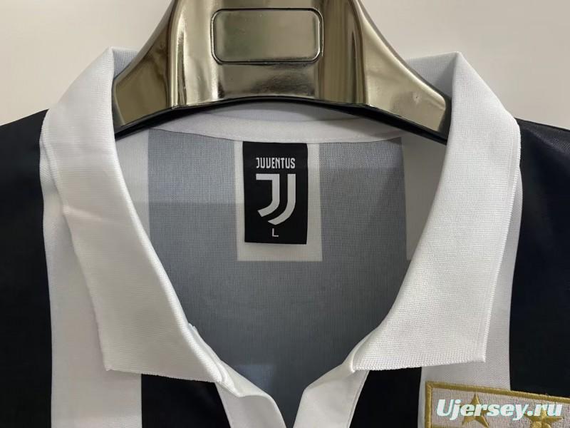 Retro 84/85 Juventus Home Jersey