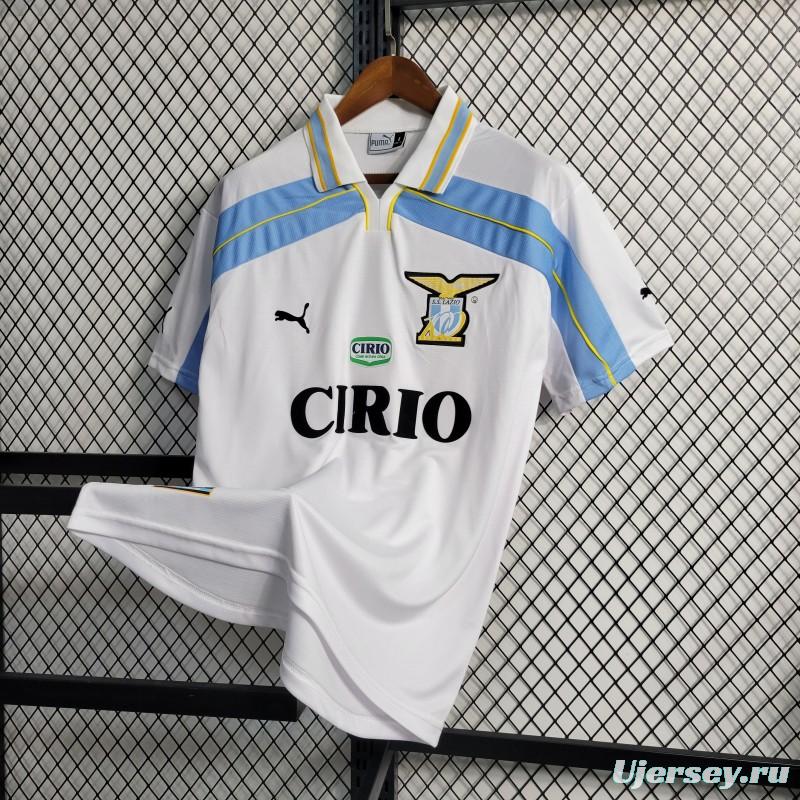 Retro 1998-00 Lazio Third White Jersey