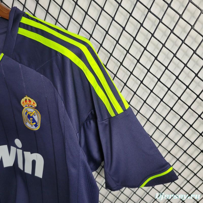 Retro 2012-13 Real Madrid Away Black Jersey