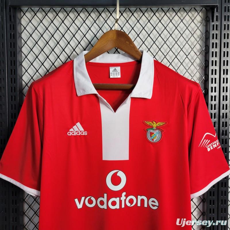 Retro 04-05 Benfica Home Jersey