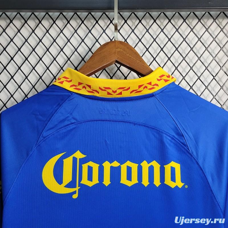 23-24 Club America Away Blue Soccer Jersey