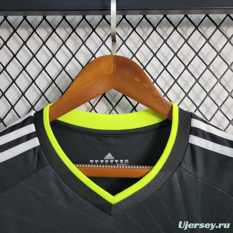 Retro 10-11 Real Madrid Away Black Soccer Jersey