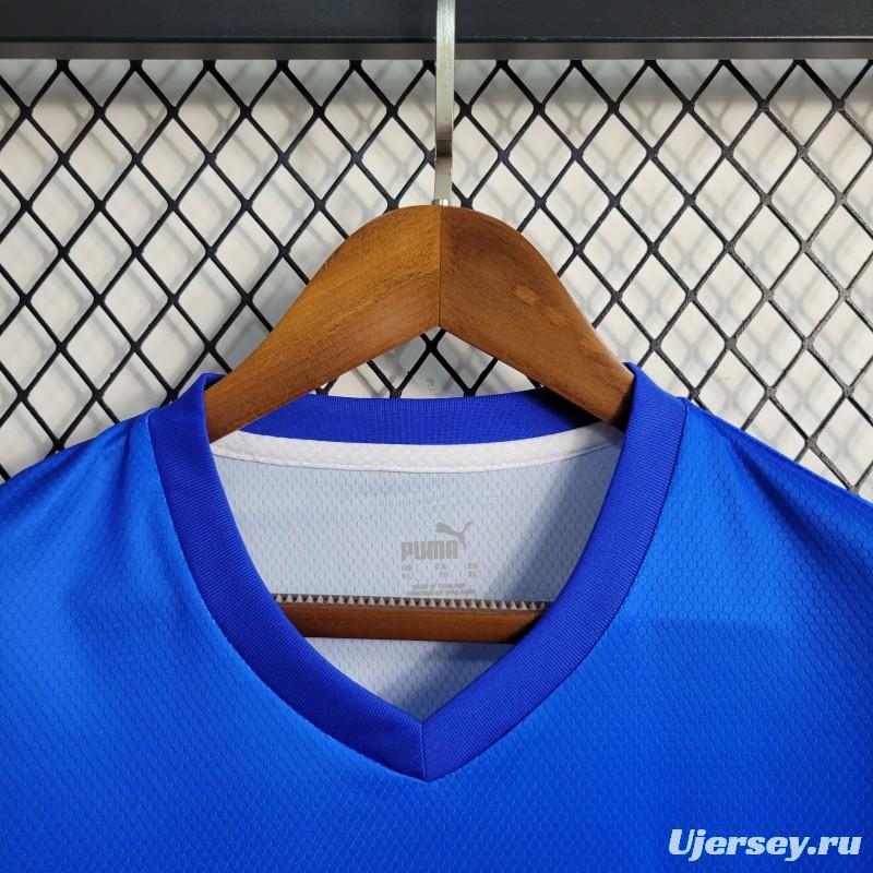 23-24 Olympique Marseille Blue Training Jersey