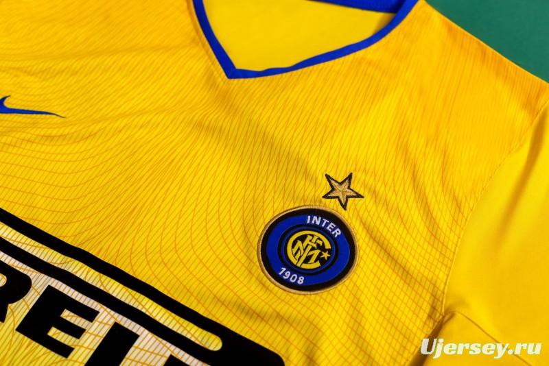 Retro 02/03 Inter Milan Third Yellow Jersey