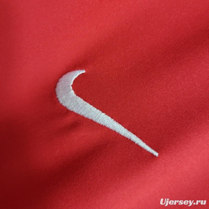 Retro 02/04 Manchester United Long Sleeve Home Jersey