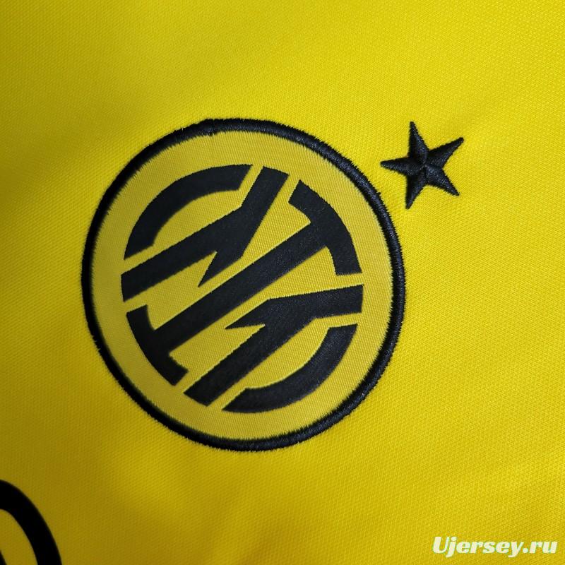 22-23 Inter Milan Third Yellow Jersey