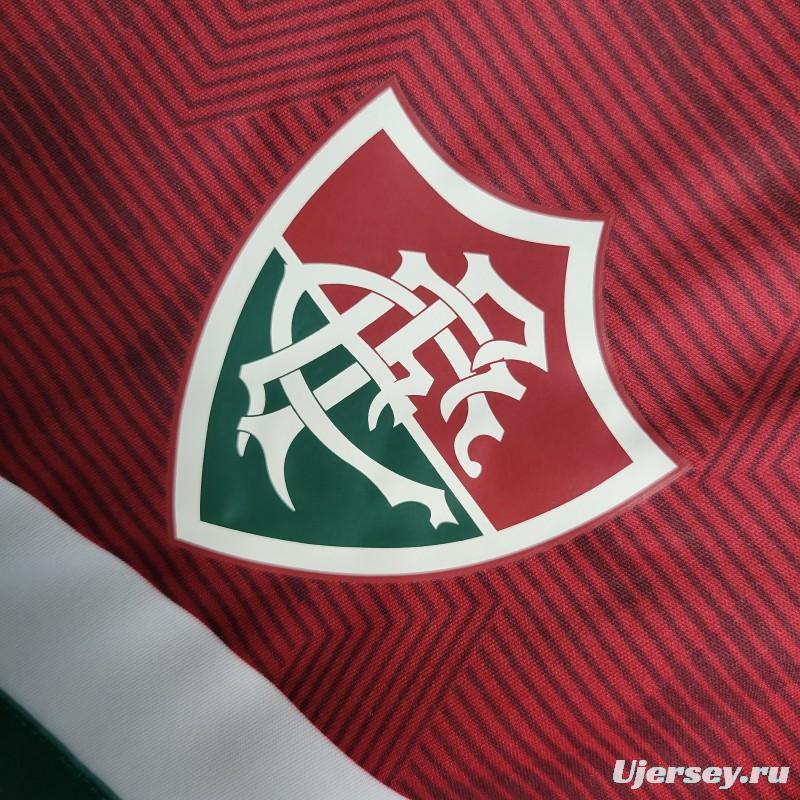 23-24 Fluminense Celestial Training Jersey Green+Red