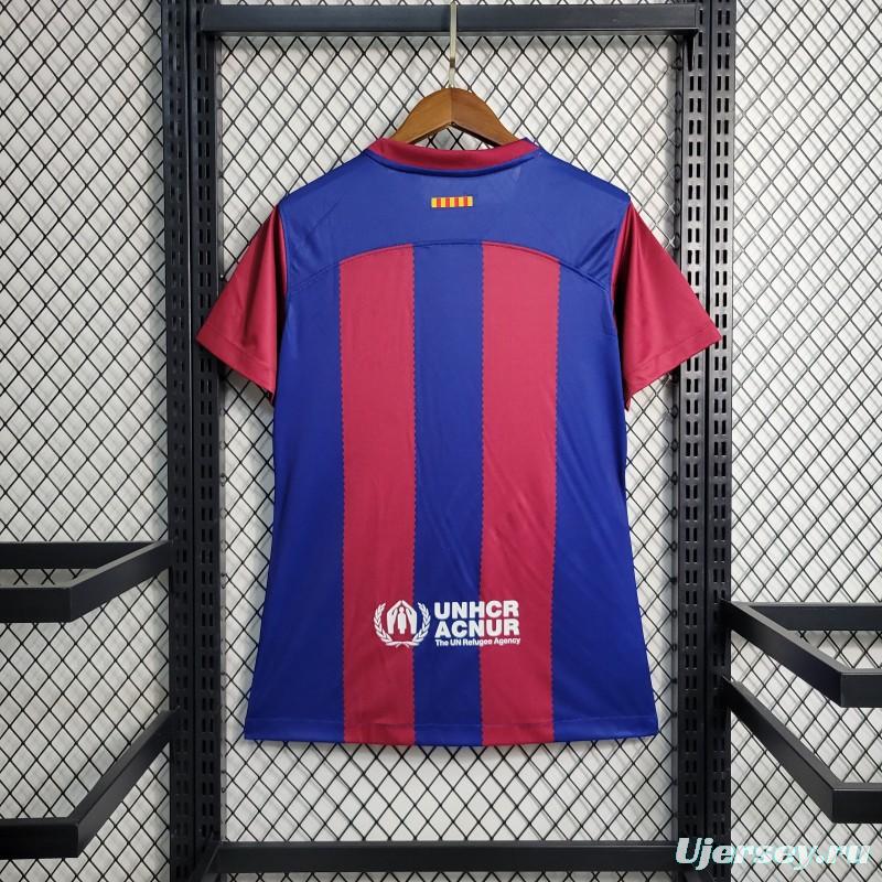 23-24 Women Barcelona Home Jersey