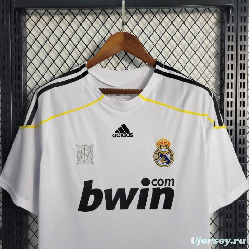 Retro 09/10 Real Madrid Home Jersey