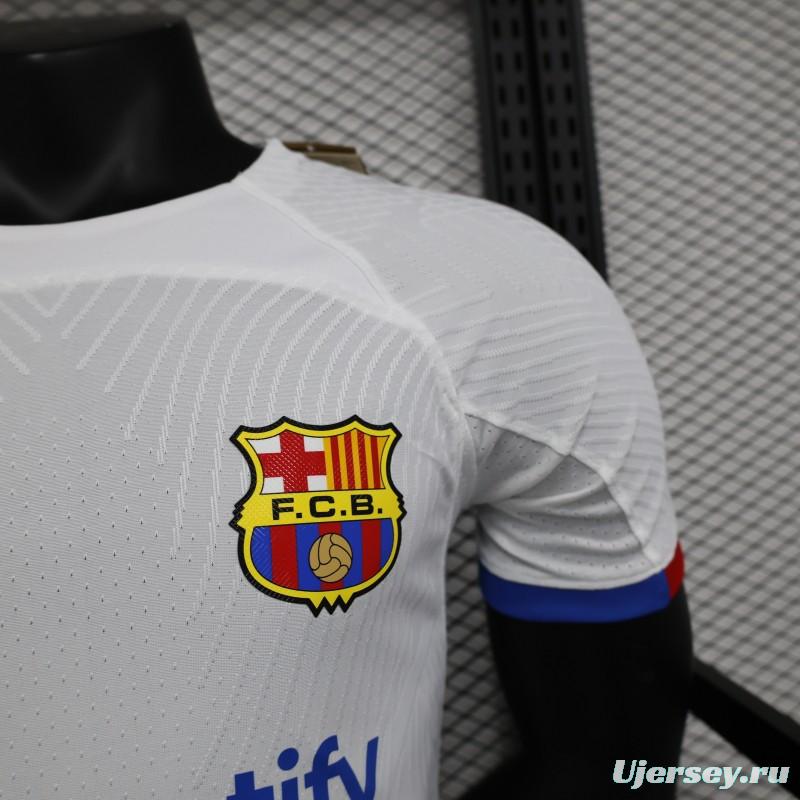 Player Version 23/24 Barcelona Away Jersey