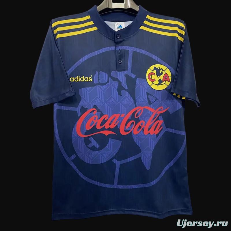 Retro 98/99 Club America Away Blue Jersey