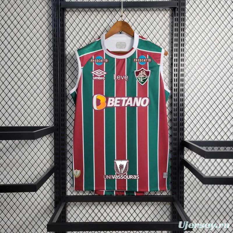 23/24 Fluminense Home Vest Jersey +All Sponsors