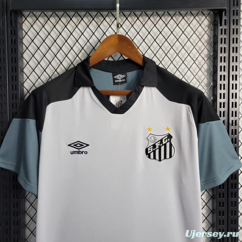 23-24 Santos Training White Jersey