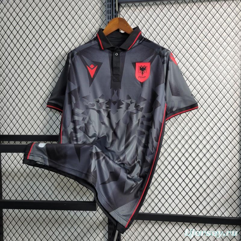 2023 Albania Third Black Jersey