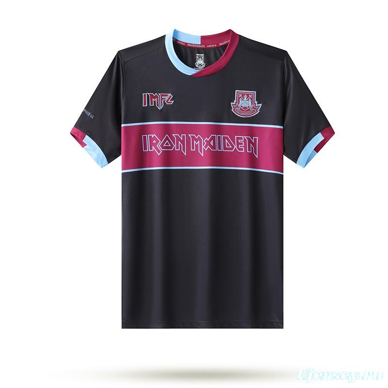 Retro 22/23 Iron Maiden X West Ham Black Jersey