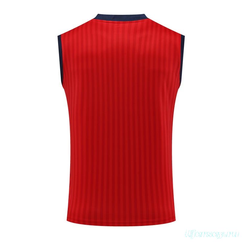 23-24 Arsenal Red Remake Icon Vest Jersey+Shorts