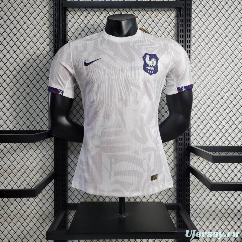 Player Version 23-24 France Away Jersey