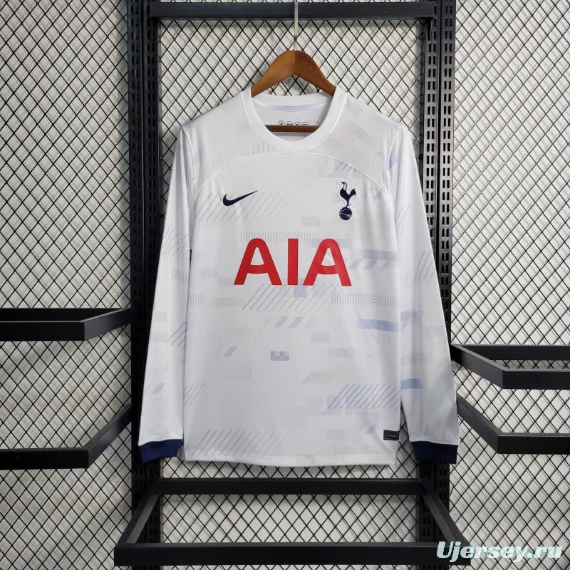 23-24 Tottenham Hotspur Home Long Sleeve Jersey