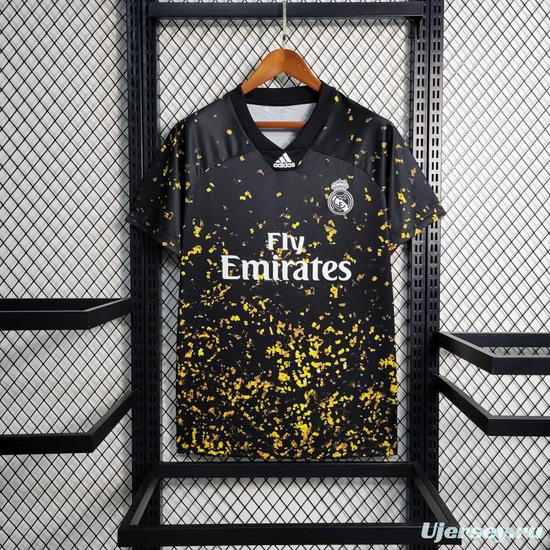 Retro 20-21 Real Madrid Special Edition Black Gold Jersey