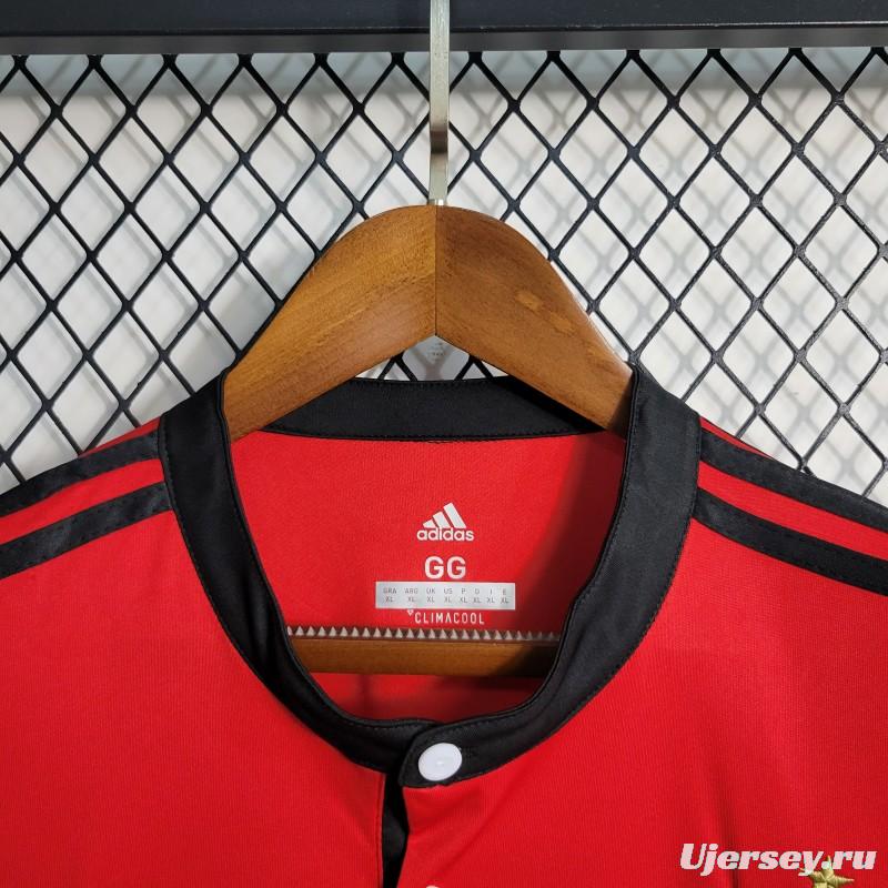 Retro 17-18 Flamengo Home Jersey